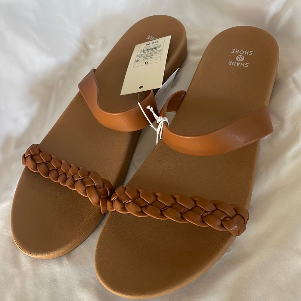 Brand new sandals NWT, ran too large for me. Target Shade & Shore brand